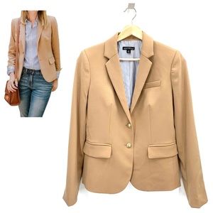 J. Crew Mercantile Original Schoolboy Classic Blazer in Camel Size 2